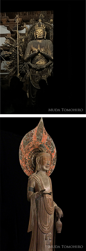 唐招提寺観月会、法輪寺虚空蔵菩薩像